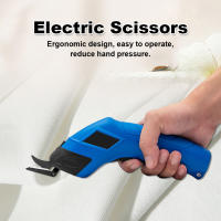 Tijeras Eléctricas Sin Cable Para Costura Y Cortado De Cuero Tela Algodón Batería 3.6V Herramienta De Tailoring Doble Hoja - details 3