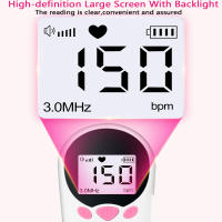 Monitor De Ritmo Cardíaco Fetal Ultrasonido 3MHz Detector De Latidos De Bebé Estéreo Doppler Stethoscope Para Embarazadas - details 3