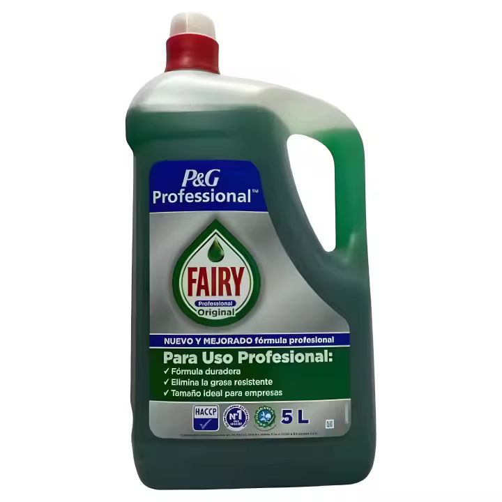 PROCTER & GAMBLE ESPAÑA FAIRY ORIGINAL LAVAVAJILLAS A MANO 5 LITROS DE ALTA CALIDAD - 1