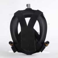 Máscara de snorkel de cara completa, doble tubo de silicona, máscara de buceo completamente seca, máscara de natación para adultos, gafas de buceo - details 18