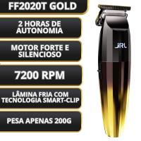 JRL Recortadora profesional FreshFade 2020T-G Gold | Recortadora de pelo profesional con tecnología Cool Blade | Recargable con cuchillas de acero inoxidable y a prueba de corrosión (dorado), color - details 4
