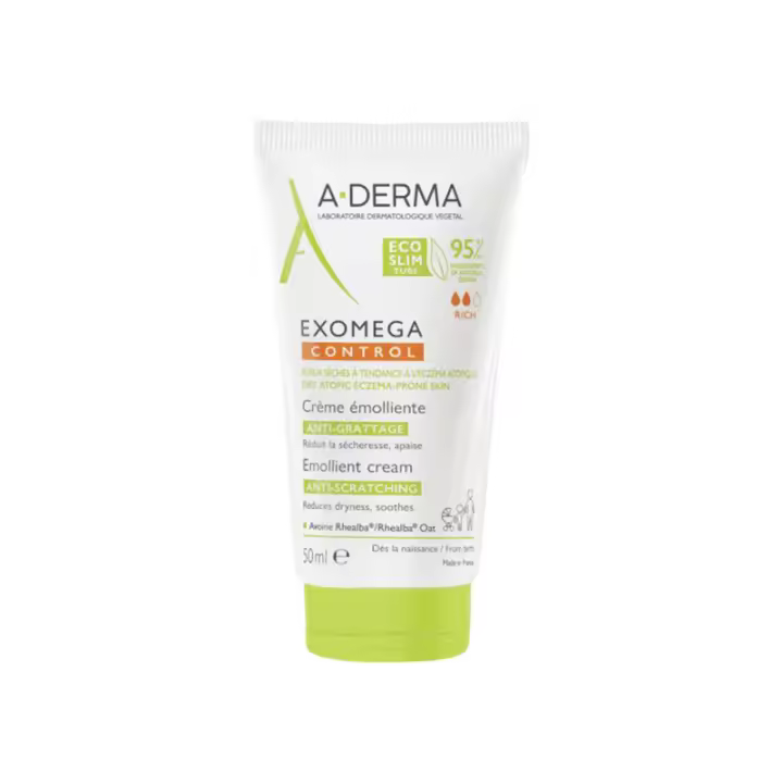 A-DERMA EXOMEGA CONTROL CREMA EMOLIENTE 50 ML. - 1