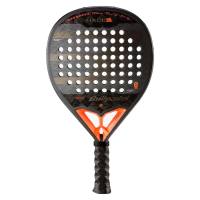 Pala de pádel Bullpadel Hack 03 Hybrid 2024 Negra Naranja - details 0