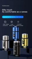 Afeitadora Eléctrica Recargable Y Lavable Para Hombres Mini Portátil Con Pantalla Digital Apto Para Exterior/Vehículo/ Viaje - details 0