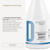 CasaSofia- SALERM COSMETICS- Champú Anticaspa - Champú Control Caspa Hair Lab - 300 ml. / 1200ml.  - Frena la Aparición de Caspa - Alivia Irritaciones y Picores del Cuero Cabelludo - Sin Parabenos,  Vegano - details 1