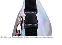 Nueva Bolso De Cintura Holográfica Para Mujer Y Niñas Bolsa De Viaje De Playa Con Lazo PU Casual Sin Estampado Tipo De Bolsa: Bolso De Cintura Unisex - details 13