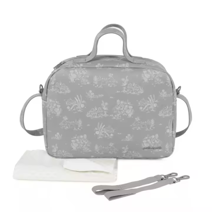 Bolsa canastilla Pasito a Pasito Toile de Jouy - 1