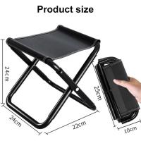 Taburete Plegable Portátil Taburete Plegable para Exterior Pequeño Taburete Plegable Portátil Mini Sillas Plegable para Acampar at Aire Libre Taburete Portátil para Acampar Pescar Hacer Picnic Viajes - details 7