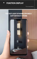 Lámpara De Pared LED De Acrílico Original Diseño Nórdico 6W Sconce Para Balcón Pasillo Lámparas De Noche Para Dormitorio Decoración De Hogar Color Negro Oro Plateado - details 6
