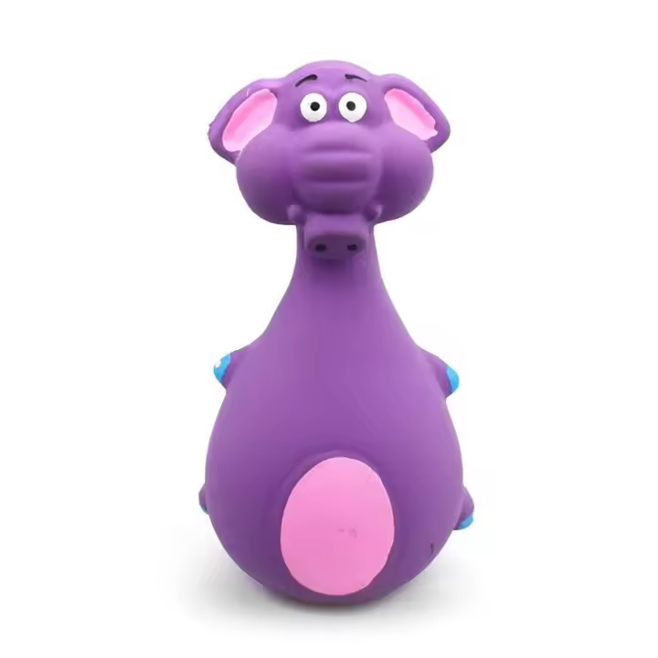 Juguete De Sonido Para Perros Nuevo Diversión De Dientes De Peluche Cartoon Forma Teddy Limpieza Y Entrenamiento De Goma Suministros Para Mascotas - 1