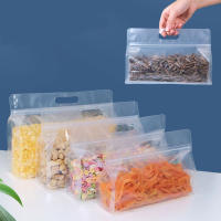 5Pcs Contenedor De Alimentos De Silicona Hermeticamente Sellado Reutilizable Con Soporte Portátil Saco De Cierre Para Frescar - details 0