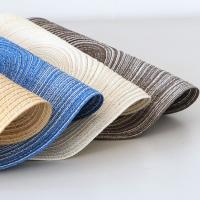 2/4Pcs Tapetes De Mesa Redondos Tejidos De Ramia Antideslizantes Tapetes Para Comedor Placemats Ecológicos Resistentes Al Calor Para Vajilla Tazas Y Copas Suministros De Cocina - details 14