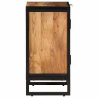vidaXL Mueble de baño madera maciza de acacia y hierro 40x30x60 cm - details 2