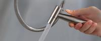 Vicyol S&D Pulverizador para Bidé, Rociador para Bidet de Acero Inoxidable a Prueba de Fugas, Control de Agua, Grifo para Inodoro de Mano, Kit con Soporte, Manguera, Válvula en T y Pulverizador. - details 0