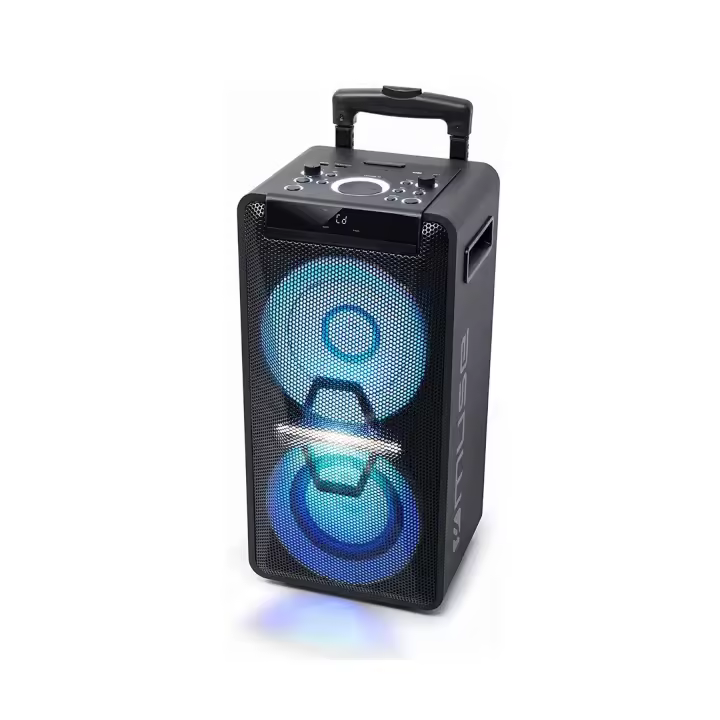 Muse M1920-DJ Negro/Altavoz para fiestas/ 300W/Bluetooth/NFC/Lector CD - 1