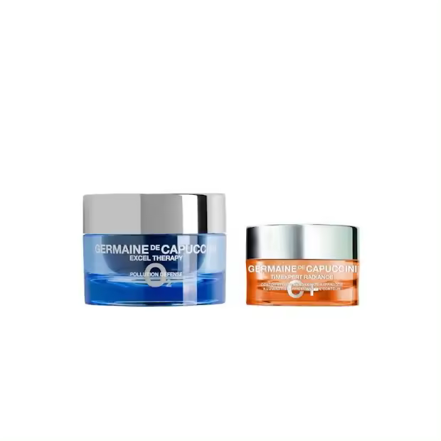 Excel therapy O2 Germaine de Capuccini crema oxigenante 50ml + contorno ojos antioxidante iluminador 15ml Germaine de capuccini - 1