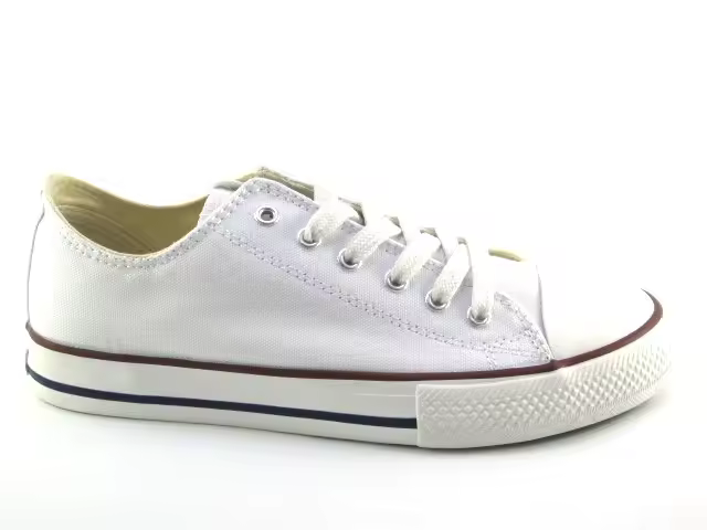 ZAPATILLA DE LONA VICTORIA 6550 BLANCO - 1