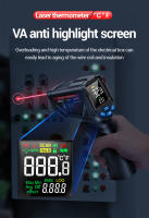 ANENG TH05 Termómetro Infrarrojo Digital No Contacto -20~650℃ Con Laser Pyrometro Pistola Medidor De Temperatura Herramientas Industriales - details 6