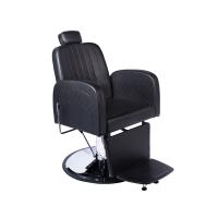 Sillón Reclinable de Barbero Negro, con Bomba Hidráulica - details 0