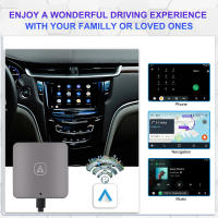 Adaptador inalámbrico Android auto para coche, dispositivo con WIFI, Bluetooth, Plug And Play, para VW, Audi, Toyota y Honda, novedad de, Adaptadores automáticos Android - details 8