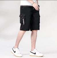 Shorts De Verano Para Hombre, Pantalones Medianos Sueltos Y a La Moda, Capris Para Instagram, Cintura Media, Pierna Ajustada - details 3