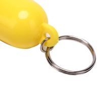 Llavero Flotador Amarillo/Blanco Para Kayak Fender Buoyant Key Ring Marítimo Para Navegación De Barco Flotador De Canal - details 2