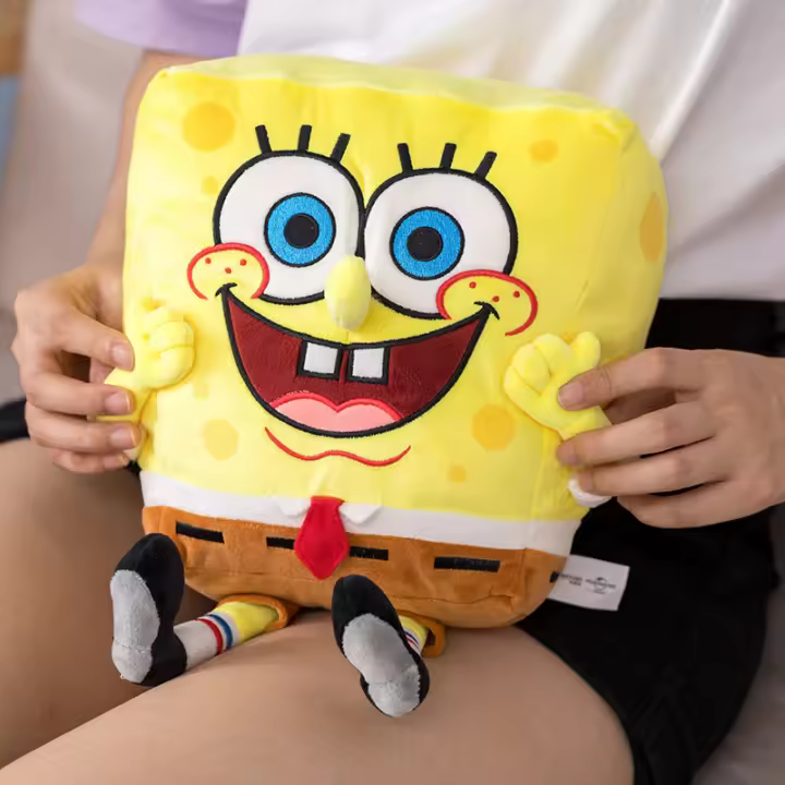 Cojín De Peluche SpongeBob SquarePants Patrick Star Peluche De Dibujos Animados Para Decoración De Coche Regalo De Cumpleaños Para Niños Y Niñas - 1