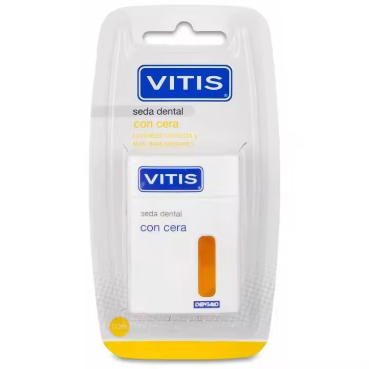 Vitis Seda Dental Con Cera 50 M, 1 Ud - 1
