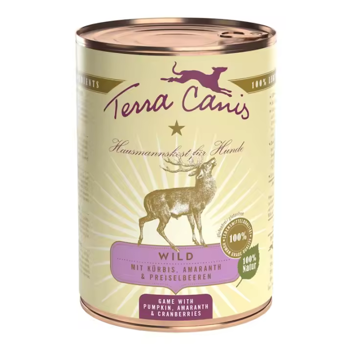 Terracanis TERRA CANIS CLASSIC - Ciervo con calabaza, con amaranto y arándanos - 1