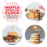Mini Horno De Waffles En Forma De Corazón Multifuncional Hornear Maquina De Desayuno Tostador Doble Cara Portátil Superficie De Cocción Antideslizante - details 2