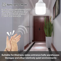 Bombilla LED Con Sensor De Sonido Dusk to Dawn Automática 6500K Base E27 Iluminación Interior Y Exterior Sin Complementos - details 10