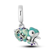 Encanto De Mariposa Cambio De Color Chameleon En Plata 925 Con Cuentas De Zirconia Para Pulseras Originales Y DIY Joyería Fina Regalos - details 1
