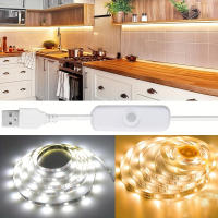 Tira LED Flexible 5V USB SMD2835 Luz Blanca Cálida Para Armarios Y TV Decoración De Hogar Cinta Luminosa No Impermeable - details 1