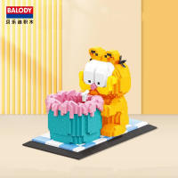 Balody 1783PCS Set De Bloques De Construcción Creativo De Garfield Soporte Para Bolígrafos Decoración De Escritorio Juguete Para Niños Regalos De Vacaciones - details 0