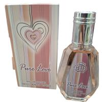 Perfume árabe de mujer Pure Love Fragance world 50ml,Fragancia femenina floral, fresca, dulce, floral, Colonia de mujer oriental, tamaño bolso 50ml NOVEDAD - details 0