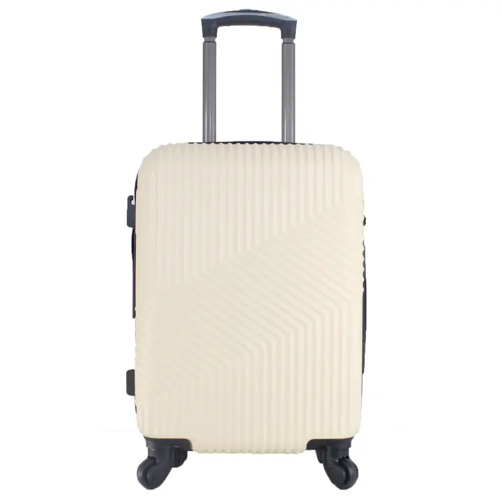 EASYTOUR Maleta Avión Equipaje de Mano Viaje Cabina Trolley ABS Rígida 4 Ruedas Maleta de cabina rigida con asa telescopica 55x35x20CM - 1
