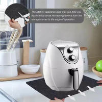 Alfombrilla Protectora De Encimera Para Fryer De Café Resistente Al Calor Antideslizante Accesorio De Cocina Silicona Rectangular Moderno - details 6
