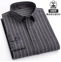 Camisa Larga De Manga Para Hombre Talla Extra Grande 6XL Algodón 100% Estilo Clásico Lujo Ligero Verano Con Cuello En V Y Botones - details 30
