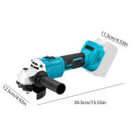 amoladora angular sin escobillas M14 de 125mm, máquina cortadora, amoladora angular eléctrica inalámbrica, herramientas eléctricas para pines de batería Makita de 18V - details 0