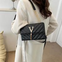 Bolso De Mano Pequeño En V De Lujo 22*15*7cm Para Mujer Bolso De Hombro Cadena Moda Popular Bolsos De Tote Diseñador Versátil - details 12