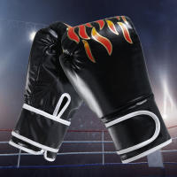 Guantes De Boxeo Para Adultos Hombres Y Mujeres Unisex Entrenamiento Y Ejercicio De Protección Deportiva De Cuero - details 3