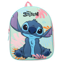 Stitch, Mochila Stitch 3D, Licencia Oficial, Niño, Niña, Color Rosa y Verde, 32 x 26 x 12 cm. Kiglam - details 0