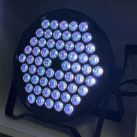 Luz De Escenario LED RGB 60 LEDs DMX512 Paralelo Plano Efectos Multifuncionales Estroboscópico Para Fiesta Boda DJ Disco - details 15