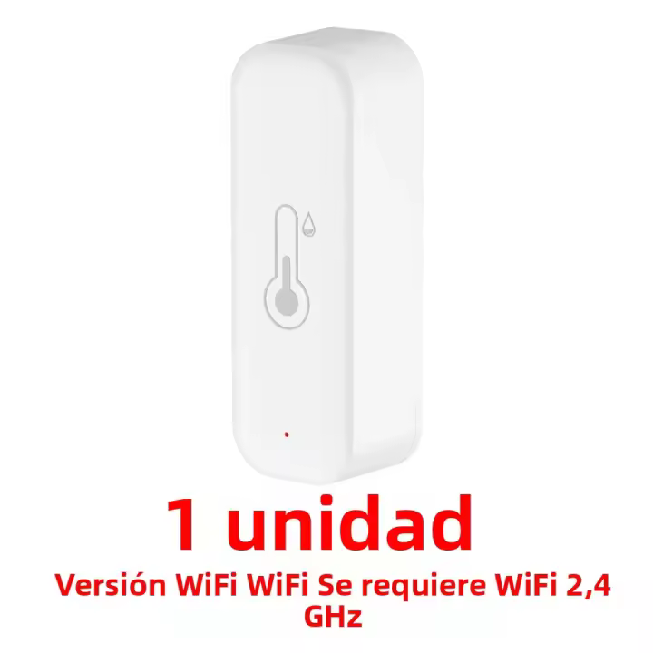 Termómetro Inteligente Tuya WiFi Zigbee 3.0 Para El Hogar Con Medición De Temperatura Y Humedad Compatible Con Alexa Y Google Home Alarma Remota a Través De APP - 1