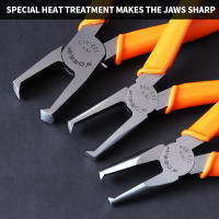 Aguja De Corte Plástica Con Punta CR-V Doble Cara Para Eliminar Residuos De Fundición Herramienta De Corte Con Abrazaderas De Acero Cromo Vanadio De 4/6/8/10mm - details 5