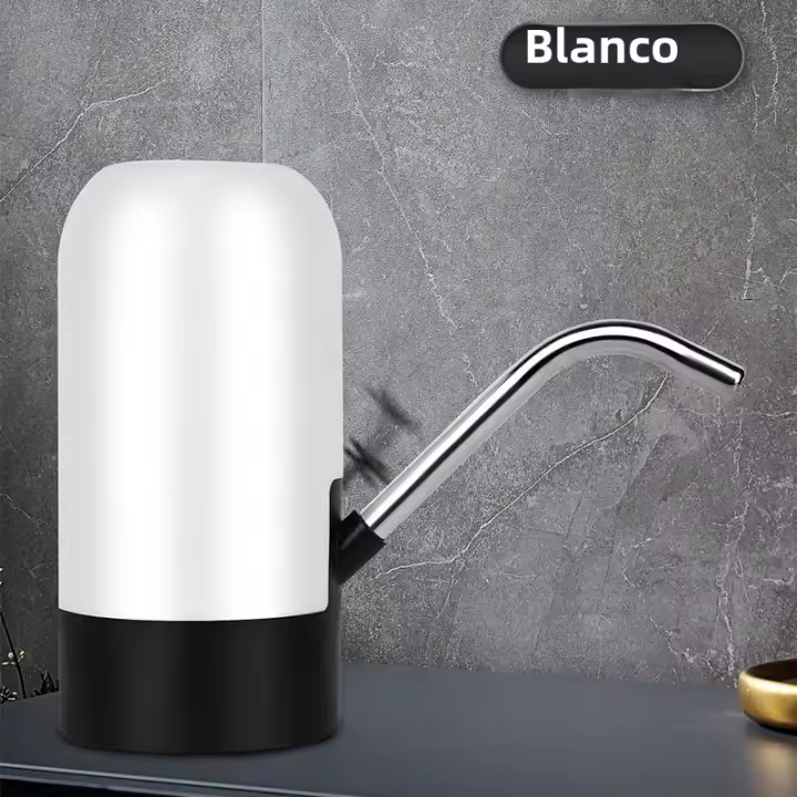 Dispensador De Agua Eléctrico Portátil De 5 Galones Con Recarga USB Automático Y Botón De Agua Para Viajes Y Uso Doméstico - 1