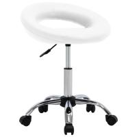 vidaXL Silla de comedor giratoria cuero sintético en color Blanco/Gris/Rojo y más | cómodas modernas ergonómicas para comedor cocina salón hogar - details 0