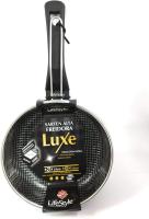Sartén Freidora con Cestillo - Inducción Rápida - Sartén para Freír Honda - Sartén Profunda - Negra- Woks - 26 cm, M2 Tec - details 2