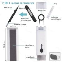 Kit De Limpieza Electrónica Multifuncional 7-en-1 Herramienta Portátil Para Limpieza De Teclado Celular Laptop Auriculares Bluetooth - details 0