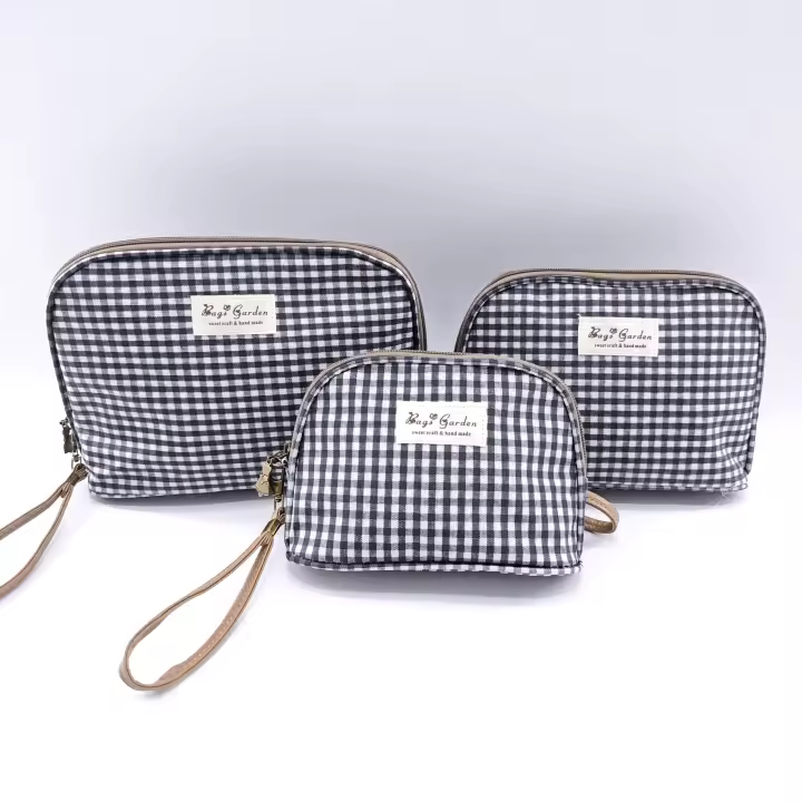 Neceser de 3 piezas  impermeable colección Vichy de Bagsgarden - 1